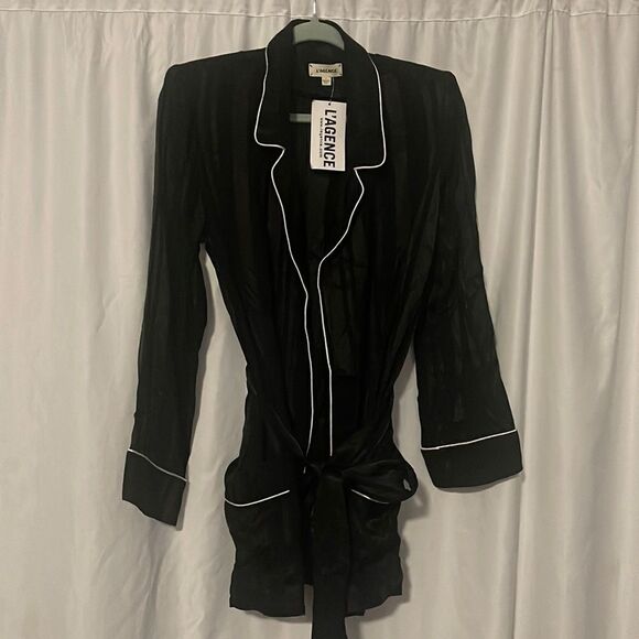 L'AGENCEEverly Wrap Shawl Blazer